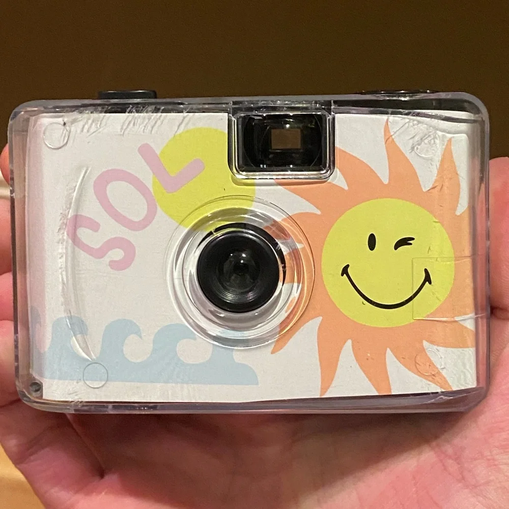 FILM CAMERA WITH WATERPROOF CASE